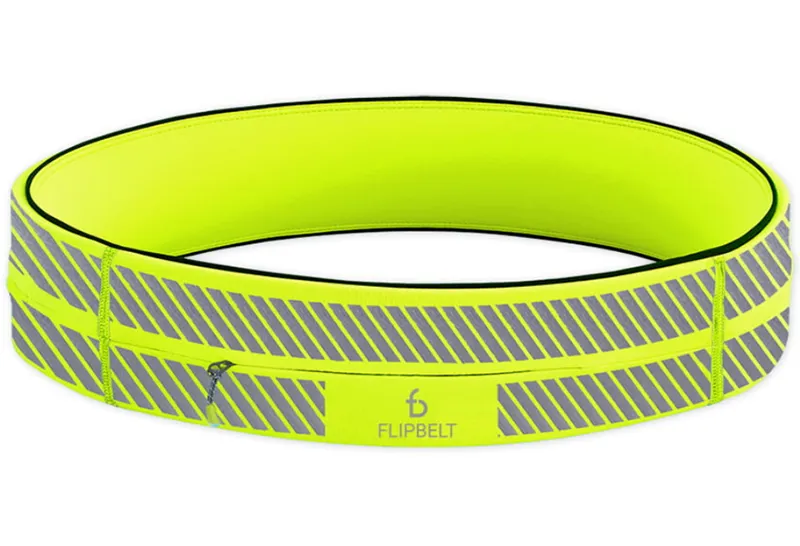 Flipbelt Zipper Reflective Yellow