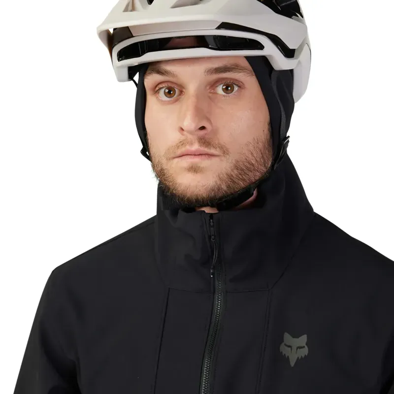Fox Ranger Fire Hoodie in Black-2