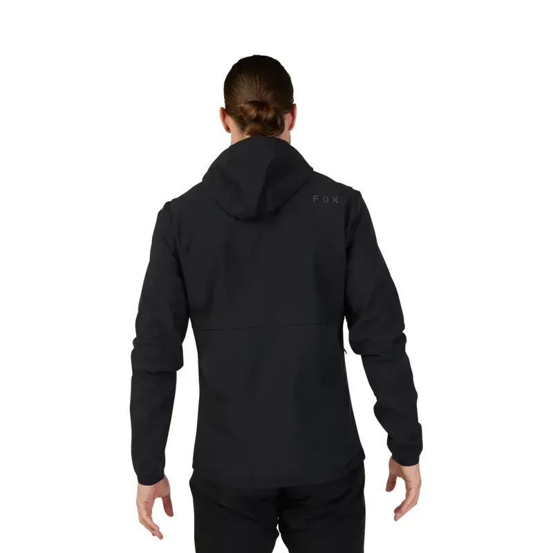 Fox Ranger Fire Hoodie in Black-4