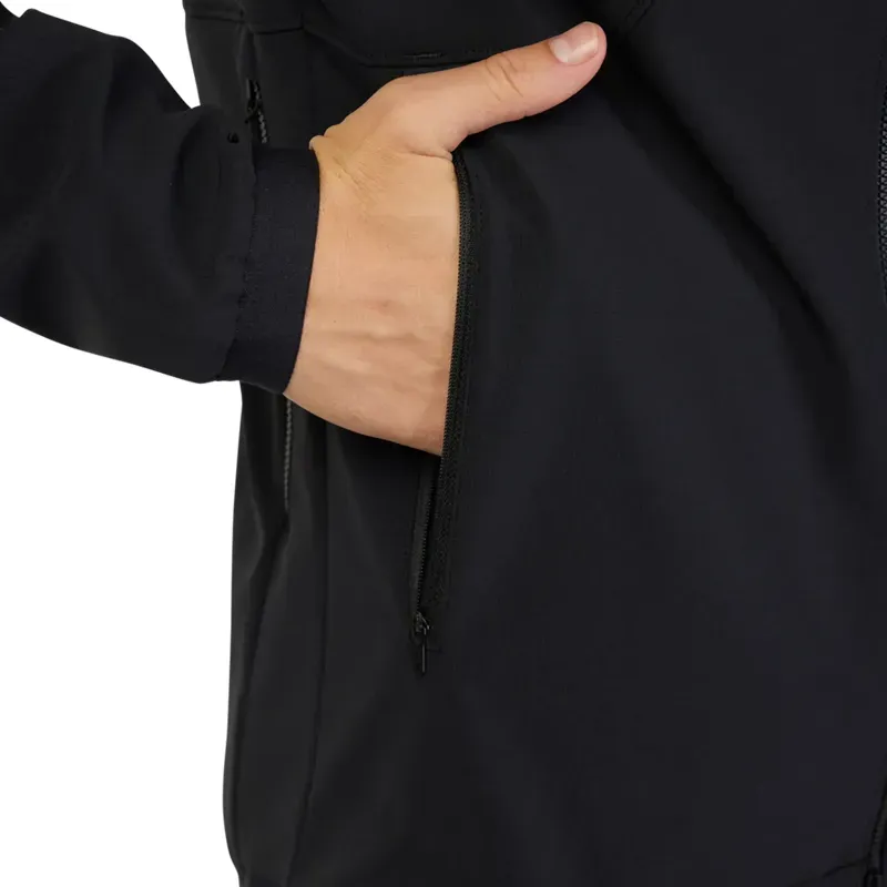 Fox Ranger Fire Hoodie in Black-7
