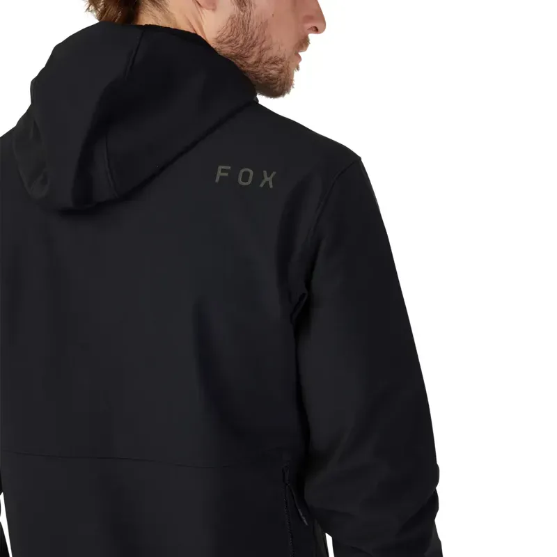 Fox Ranger Fire Hoodie in Black-9