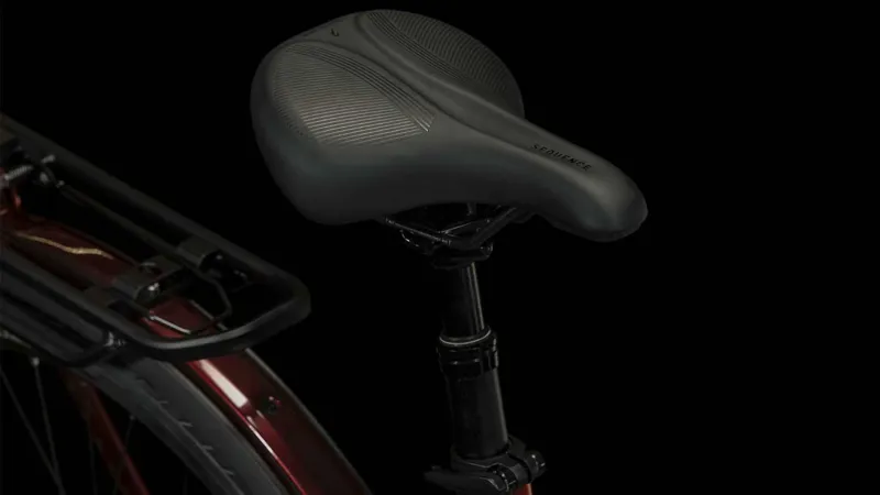 Cube Touring Hybrid EXC 625 eBike in Red/White-5