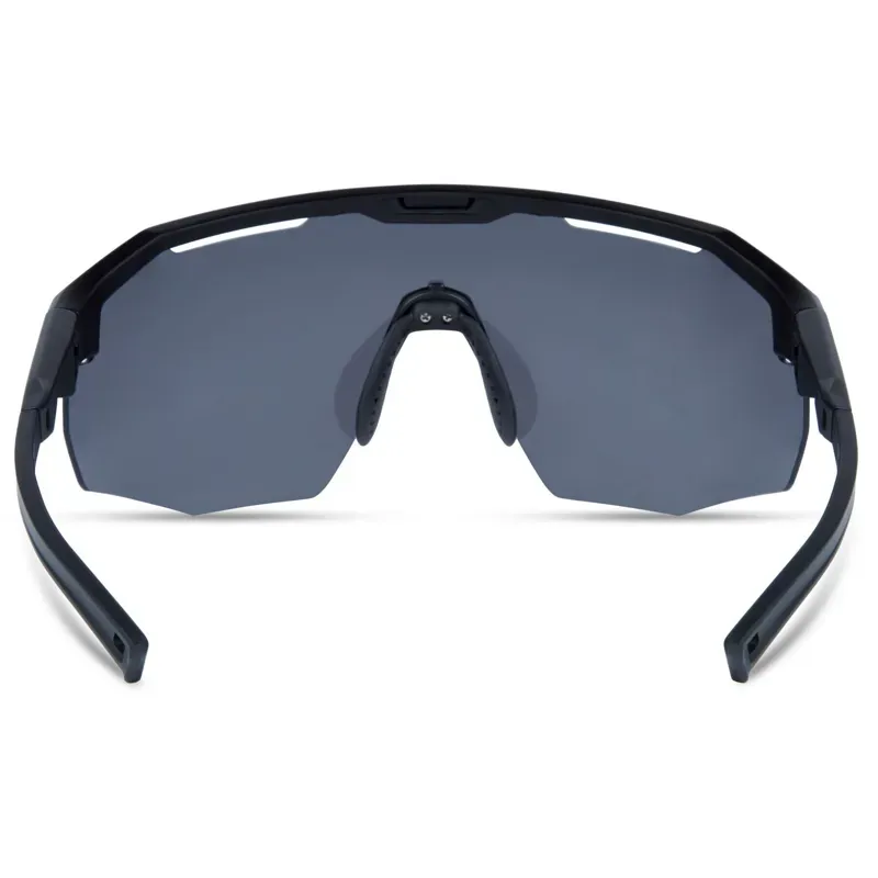 Madison Cipher Black Mirror Lens Sunglasses in Black-2