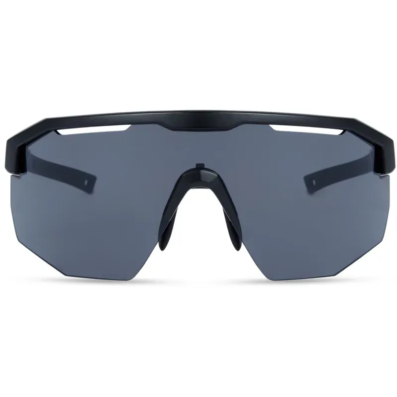 Madison Cipher Black Mirror Lens Sunglasses in Black-3