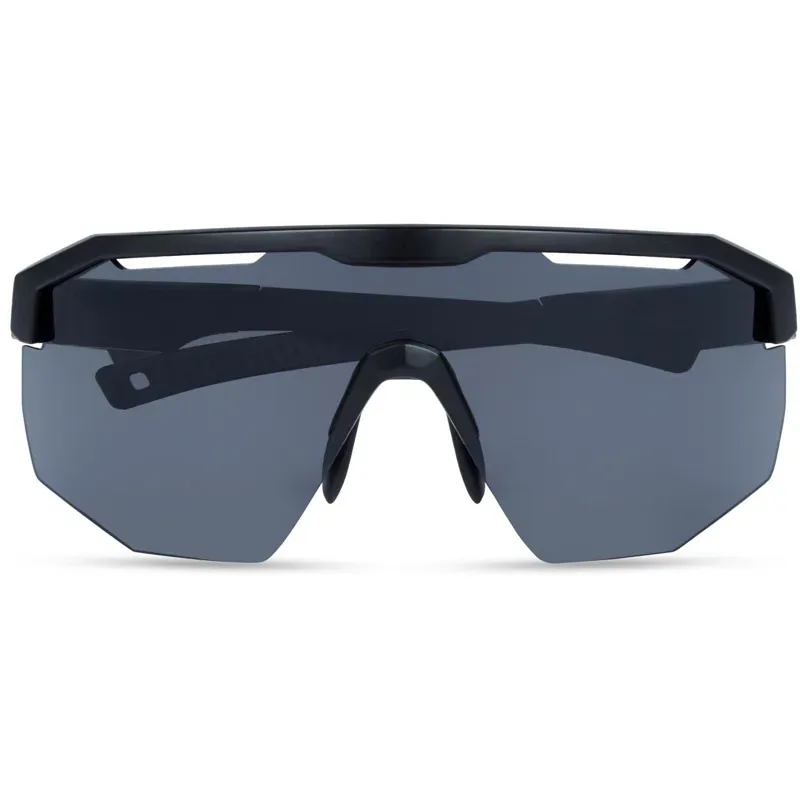 Madison Cipher Black Mirror Lens Sunglasses in Black-4