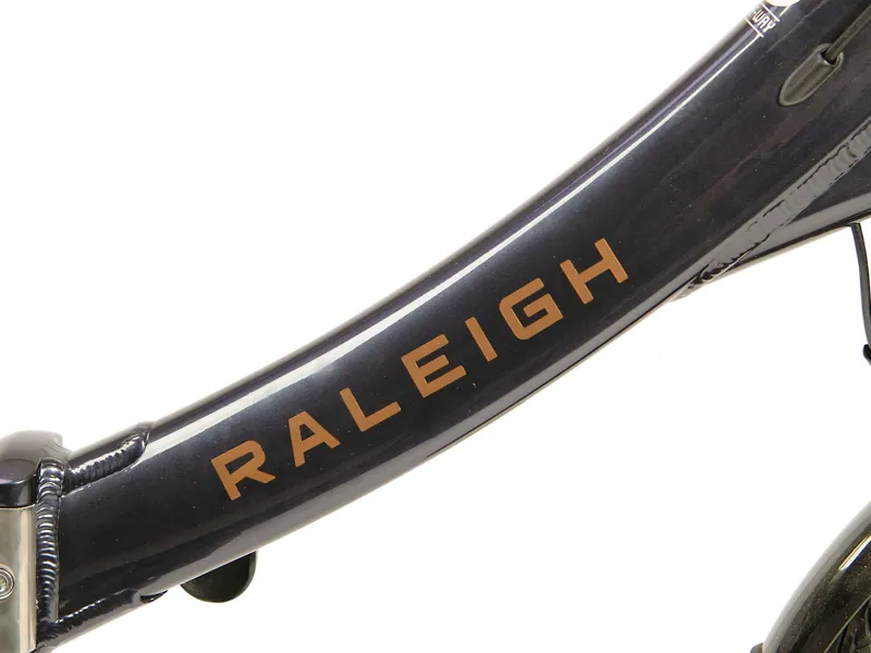 Raleigh: Stow-E-Way Electric Fold-up City Bike - Navy-5