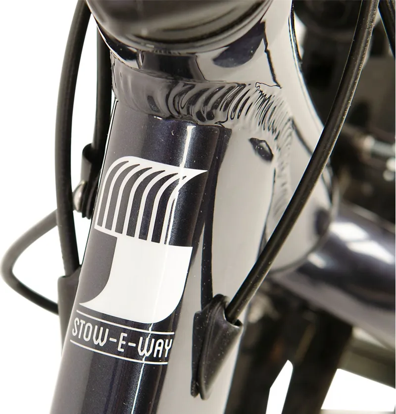 Raleigh: Stow-E-Way Electric Fold-up City Bike - Navy-6