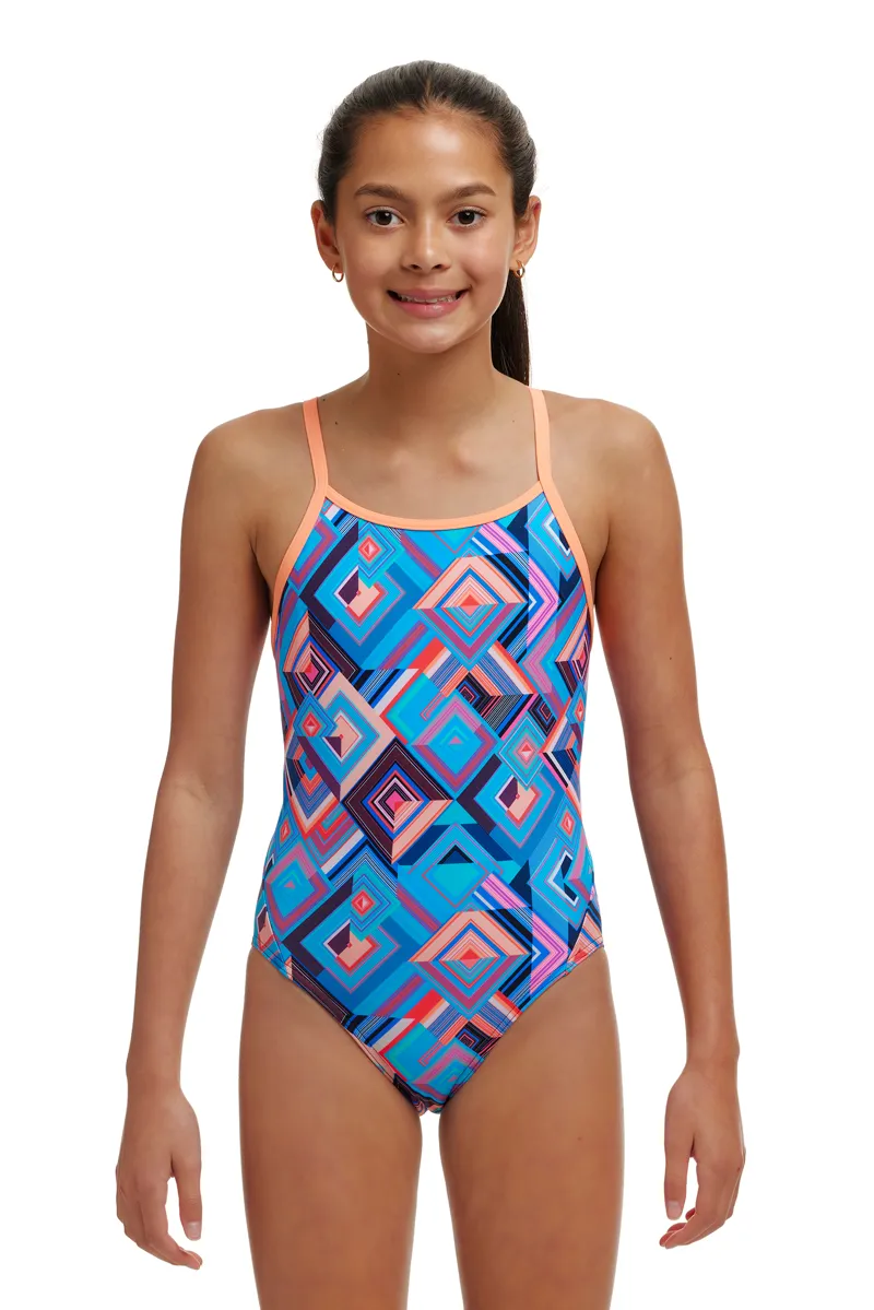 Funkita Girls Diamond Back One Piece Boxed Up-4