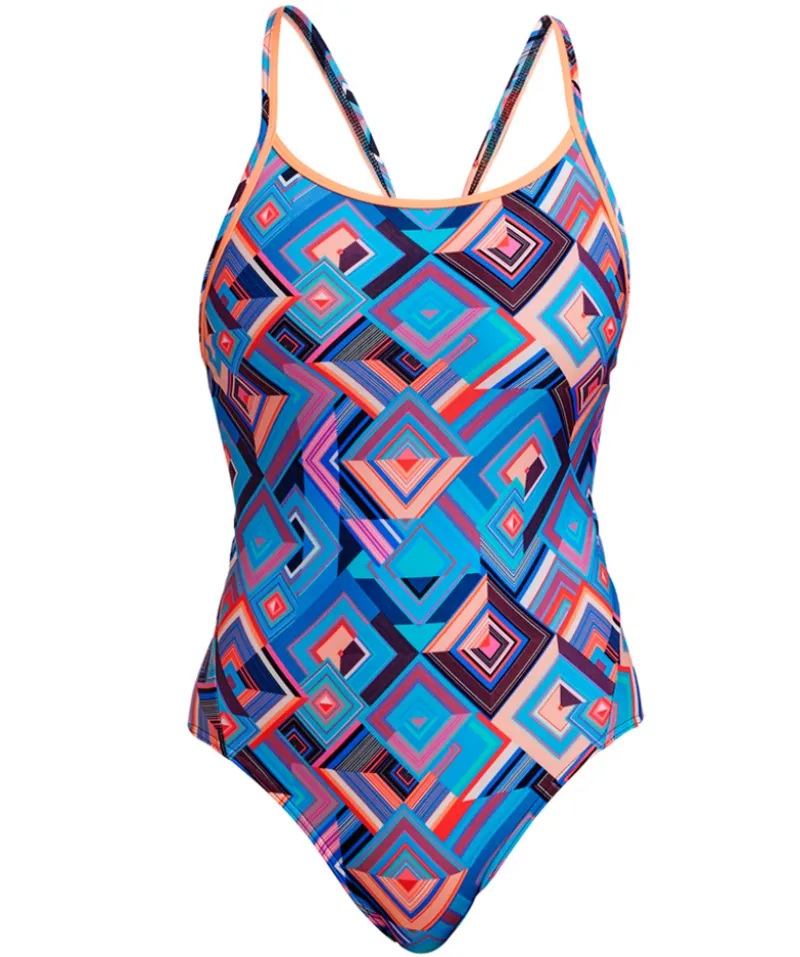 Funkita Girls Diamond Back One Piece Boxed Up
