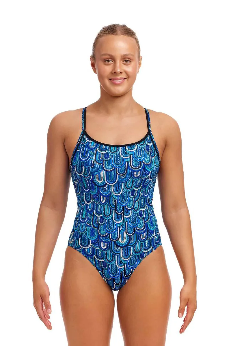 Funkita Ladies Diamond Back One Piece Flight School-2