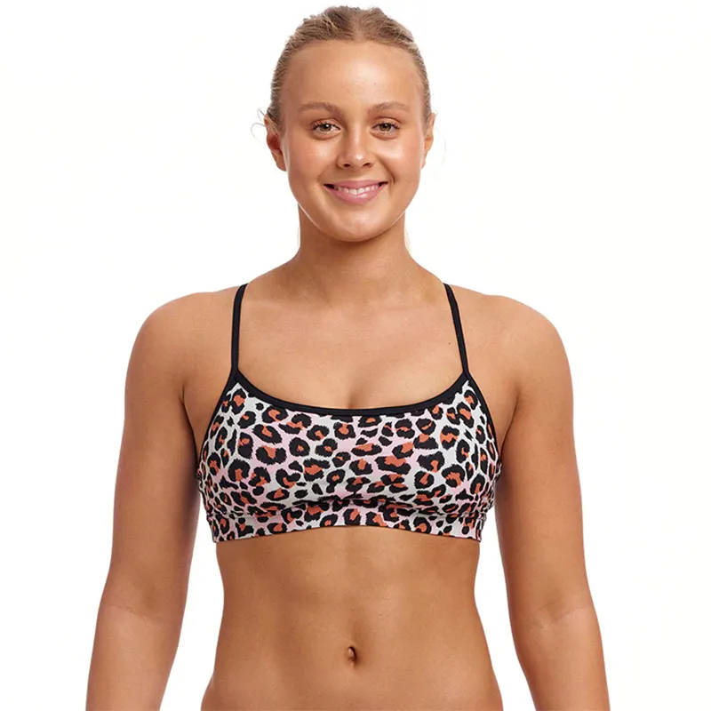 Funkita Ladies Hold Steady Crop Top Some Zoo Life-1