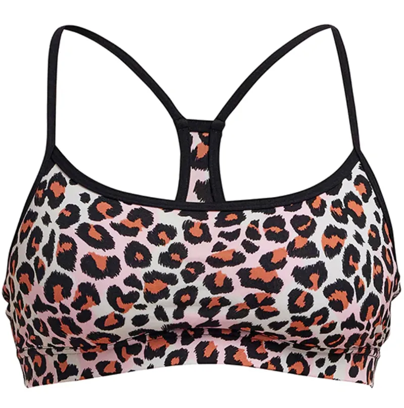 Funkita Ladies Hold Steady Crop Top Some Zoo Life