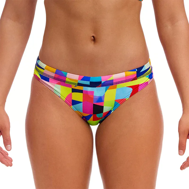 Funkita Ladies Sport Brief On The Grid-2