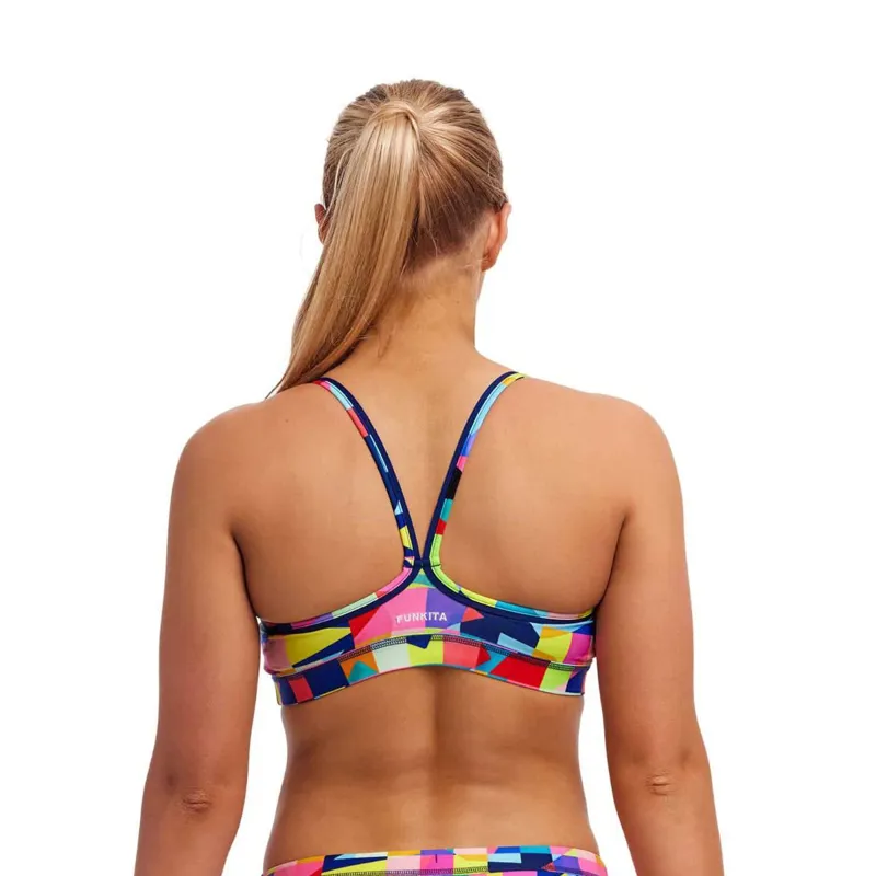 Funkita Ladies Sports Top On The Grid-3