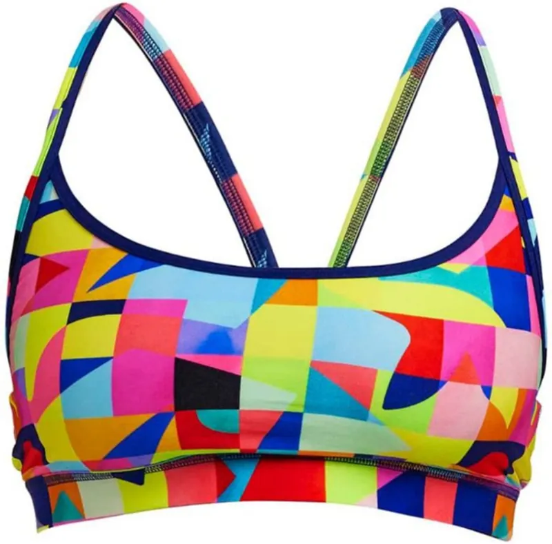 Funkita Ladies Sports Top On The Grid