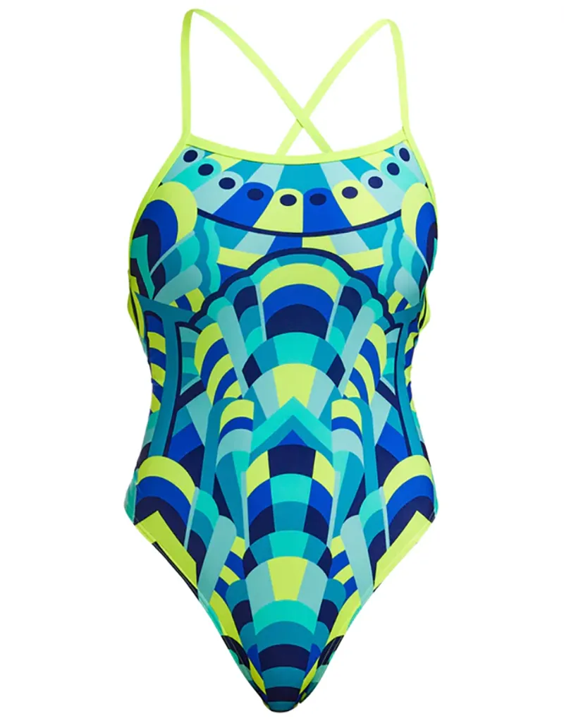 Funkita Ladies Strapped In One Piece Cirque du Swim