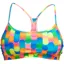 Funkita Ladies Swim Crop Top Blocked Dotty