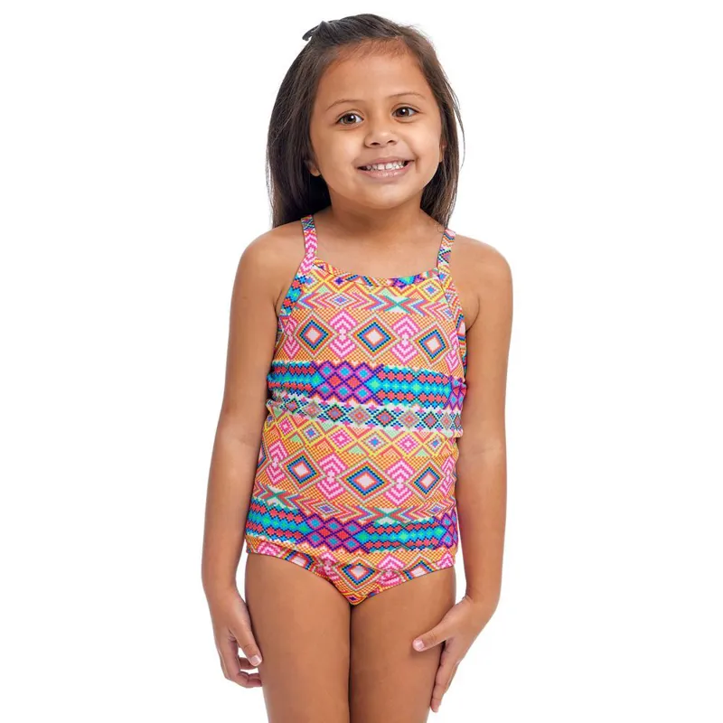 Funkita Toddler Girls Printed One Piece Devil In Detail-1
