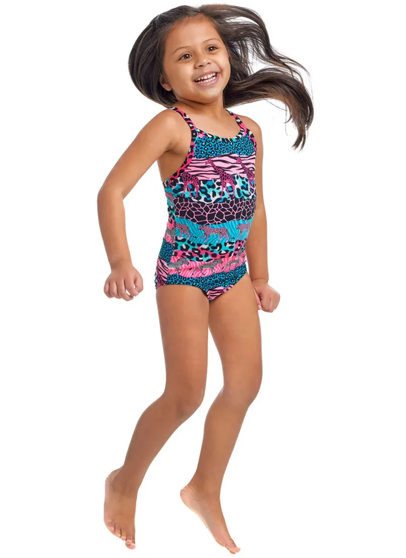 Funkita Toddler Girls Printed One Piece Wild Things-4