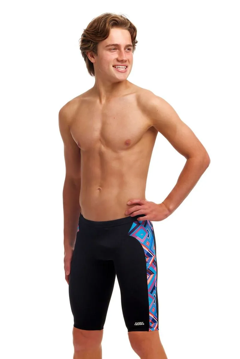 Funky Trunks Boys Training Jammers Boxed Up-5
