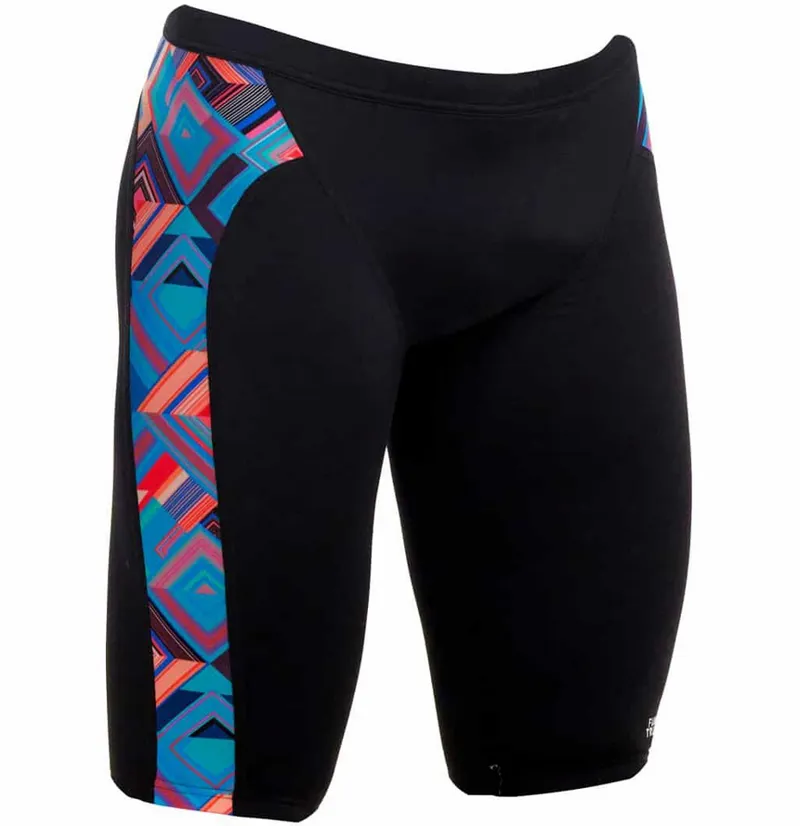 Funky Trunks Boys Training Jammers Boxed Up-1
