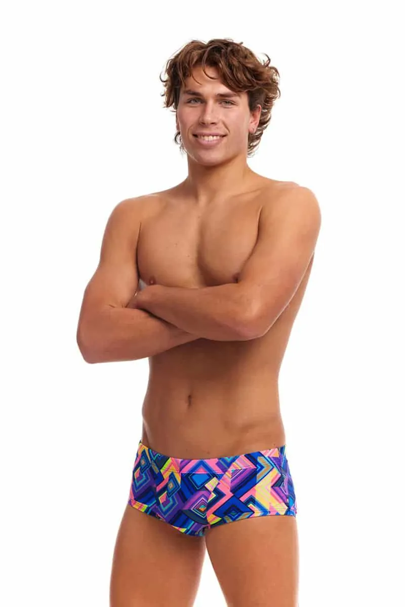 Funky Trunks Men's Classic Trunks Be Square-3