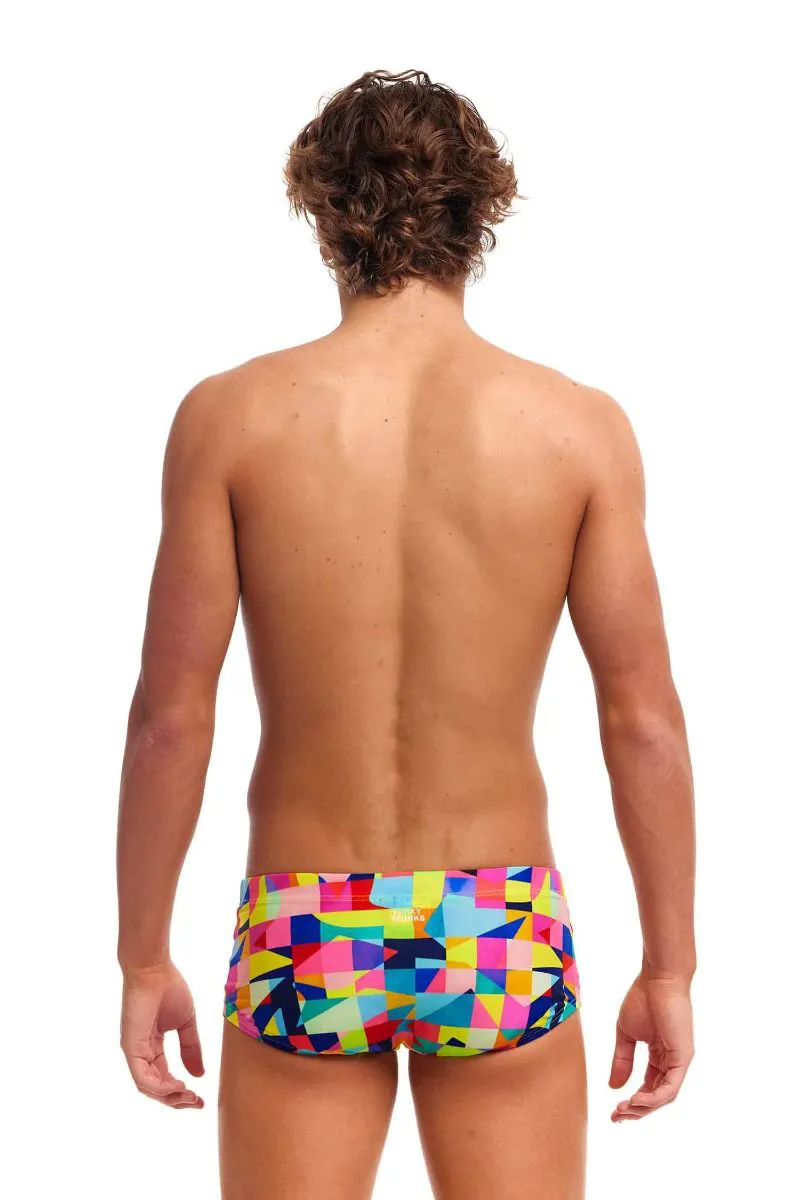 Funky Trunks Men's Classic Trunks On The Grid-2