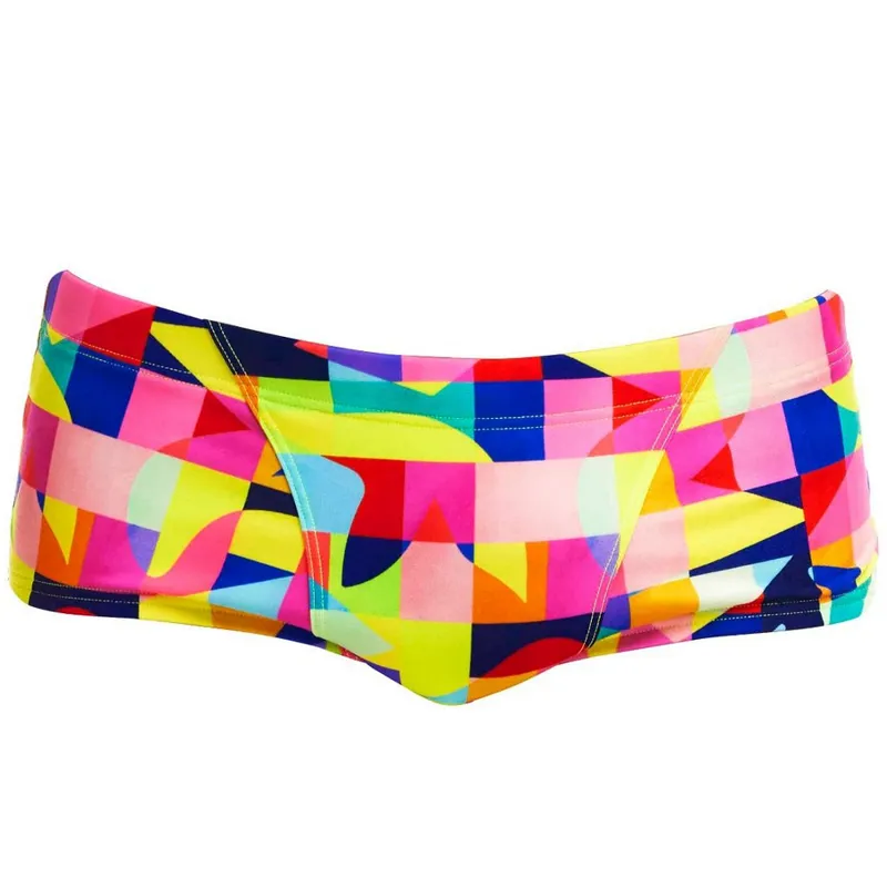 Funky Trunks Men's Classic Trunks On The Grid