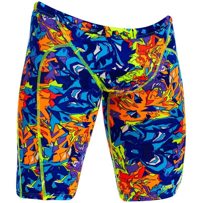 Funky Trunks Men's Training Jammers Mixed Mess-1