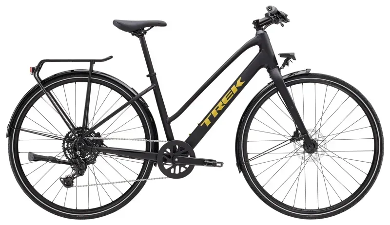 Trek FX 2 Equipped Stagger Fitness Bike in Trek Black