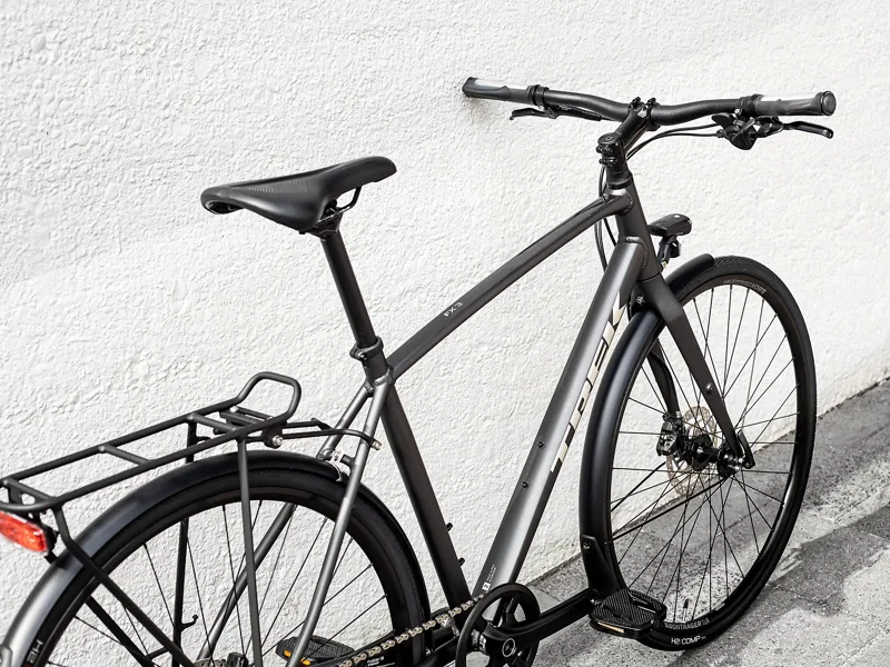 Trek FX 3 Disc Equipped Hybrid Bike in Dnister Black-11