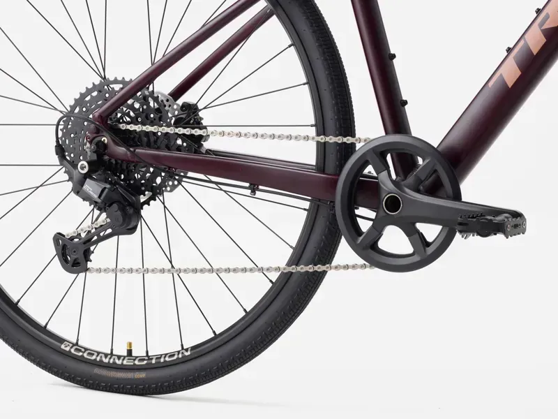 Trek FX Sport AL 3 Hybrid Bike in Cobra Blood-4