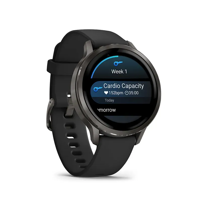 Garmin Venu 4 41mm Smartwatch in Black/Black-2