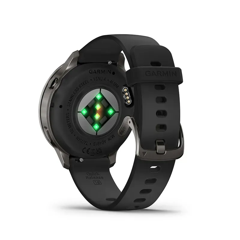 Garmin Venu 4 41mm Smartwatch in Black/Black-6