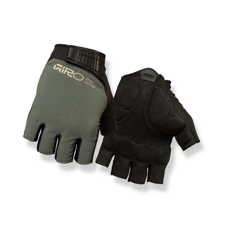 Giro Bravo II Gel Gloves in Dark Sage Green