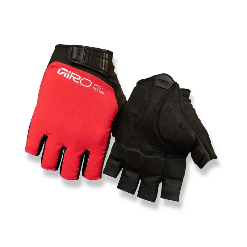 Giro Bravo II Gel Gloves in Flame Red