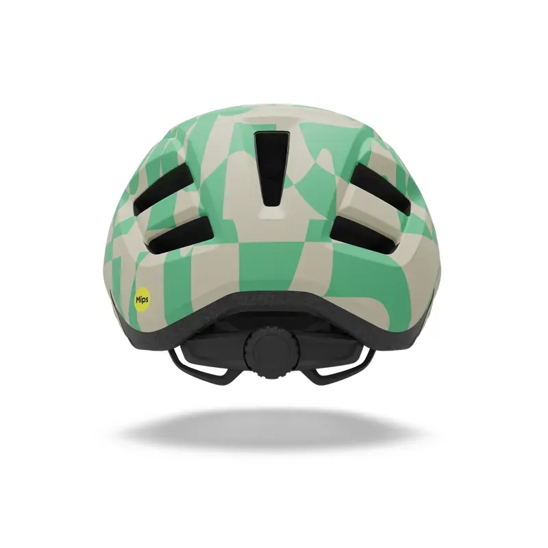 Giro Fixture Mips II Helmet in Matte Stone/Green Rush-3