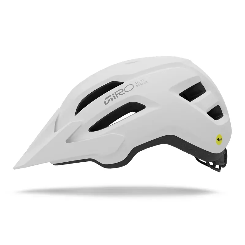 Giro Fixture Mips II Helmet in White/Grey-1