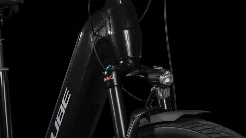 Cube Kathmandu Hybrid EXC 750 Electric Bike in Grey/Silver-4