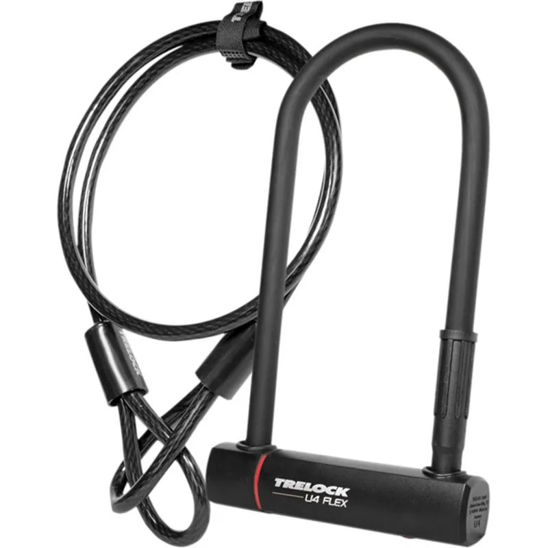 Trelock U4 Flex 230mm U-Lock in Black
