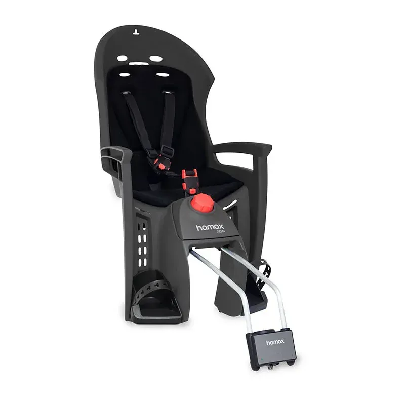 Hamax Siesta With Lockable Bracket In Black/Grey