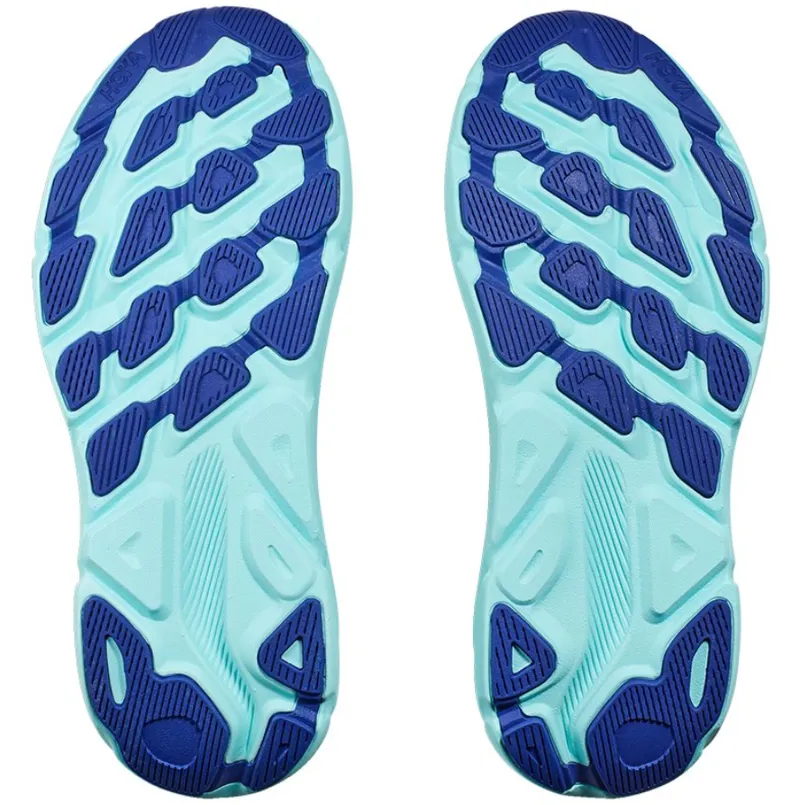 Hoka One One Men's Clifton 9 Running Shoes Cerise/Cloudless-7