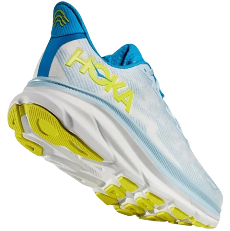 Hoka One One Men's Clifton 9 Ice Water/Evening Primrose-4