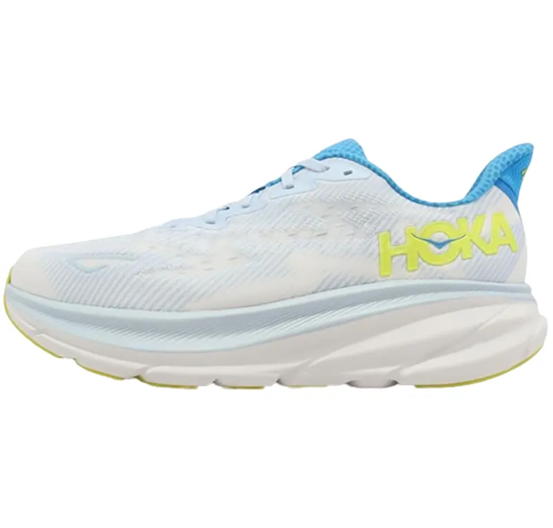 Hoka One One Men's Clifton 9 Ice Water/Evening Primrose-1