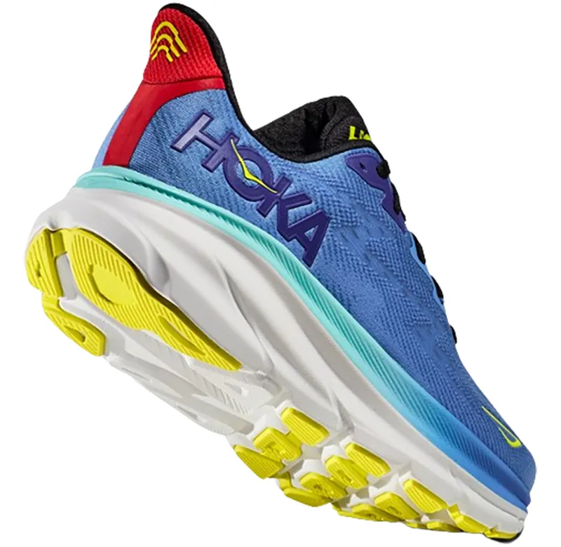 Hoka One One Men's Clifton 9 Running Shoes Virtual Blue/Cerise-4