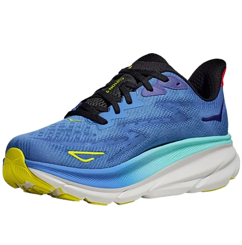 Hoka One One Men's Clifton 9 Running Shoes Virtual Blue/Cerise-3