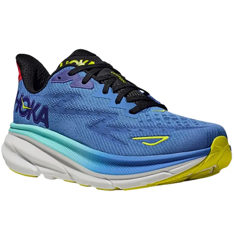 Hoka One One Men's Clifton 9 Running Shoes Virtual Blue/Cerise-2