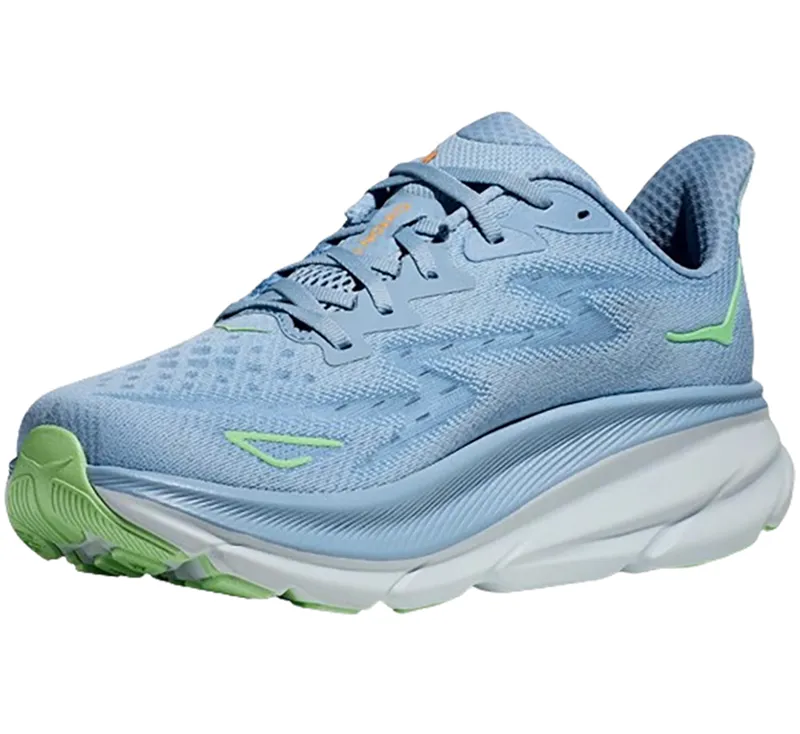 Hoka One One Men's Clifton 9 WIDE Running Shoes Dusk/Illusion-3