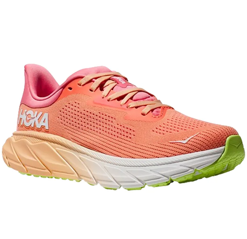 Hoka One One Women's Arahi 7 Running Shoes Papaya/Coral-2
