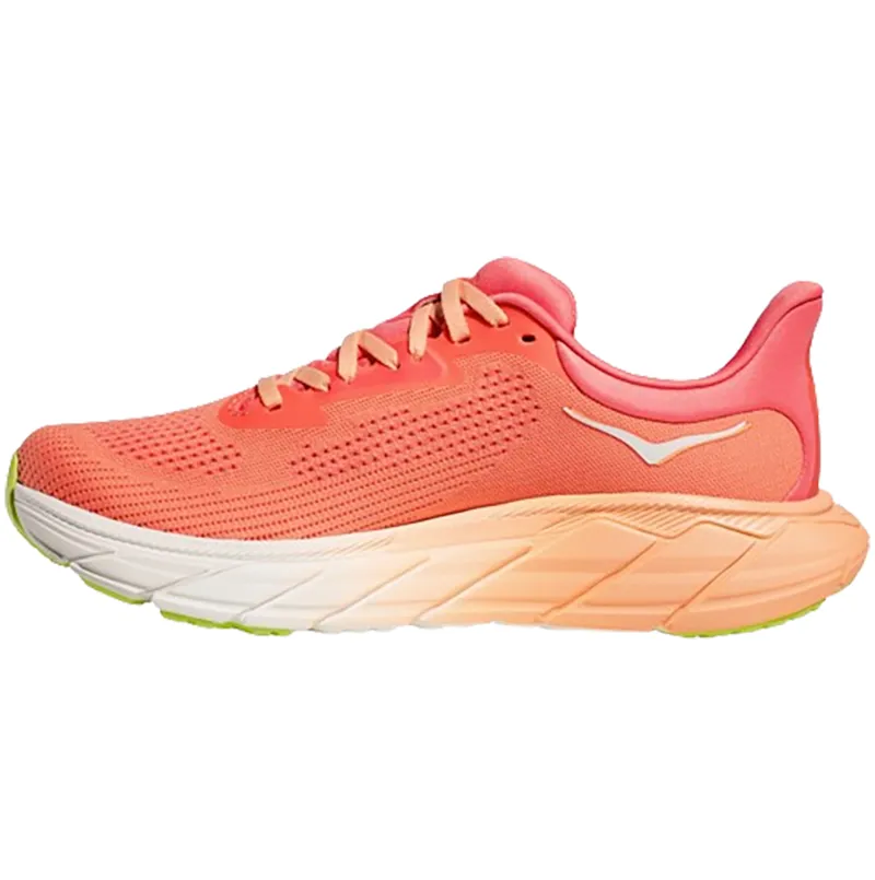 Hoka One One Women's Arahi 7 Running Shoes Papaya/Coral-1